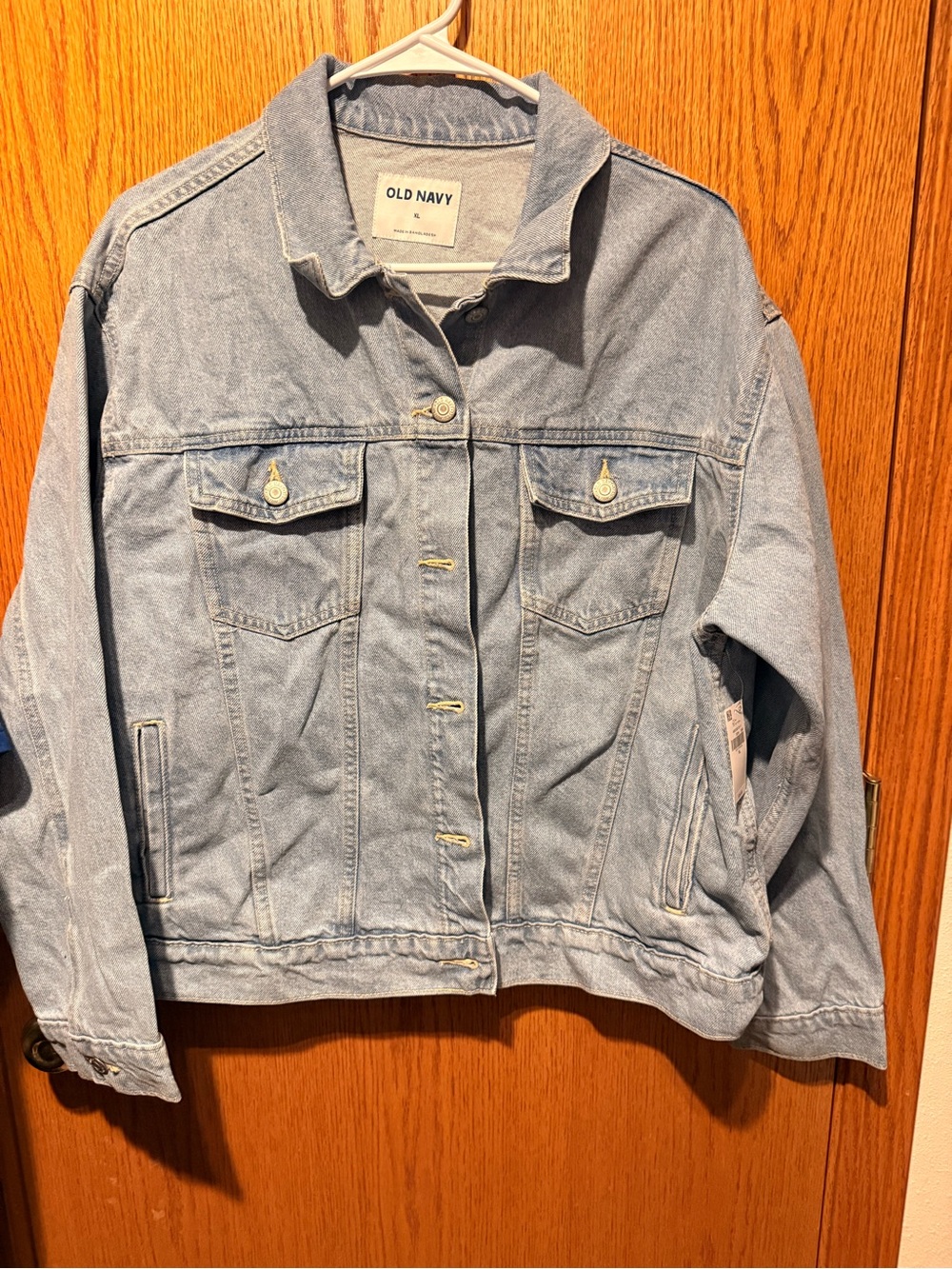 Old Navy Light Blue Denim Jacket - Women's Classic Jean Jacket NWT